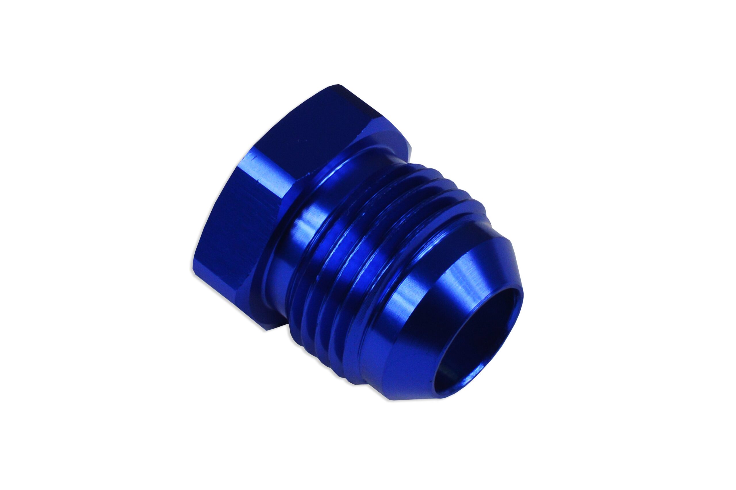 AN 4 AN4 JIC Flare Hex Port Plug Adapter Fitting Blue * Tuuner Stuudio
