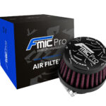 FMIC.Pro Universal Neck Air Breather Oil Crankcase filter 25mm Red