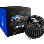 FMIC.Pro Universal Neck Air Breather Oil Crankcase filter 12mm Black