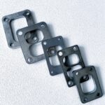 Turbokollektori flants