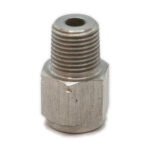 Adapter M10 x 1 Female to 1/8 BSP Male - Stainless Steel