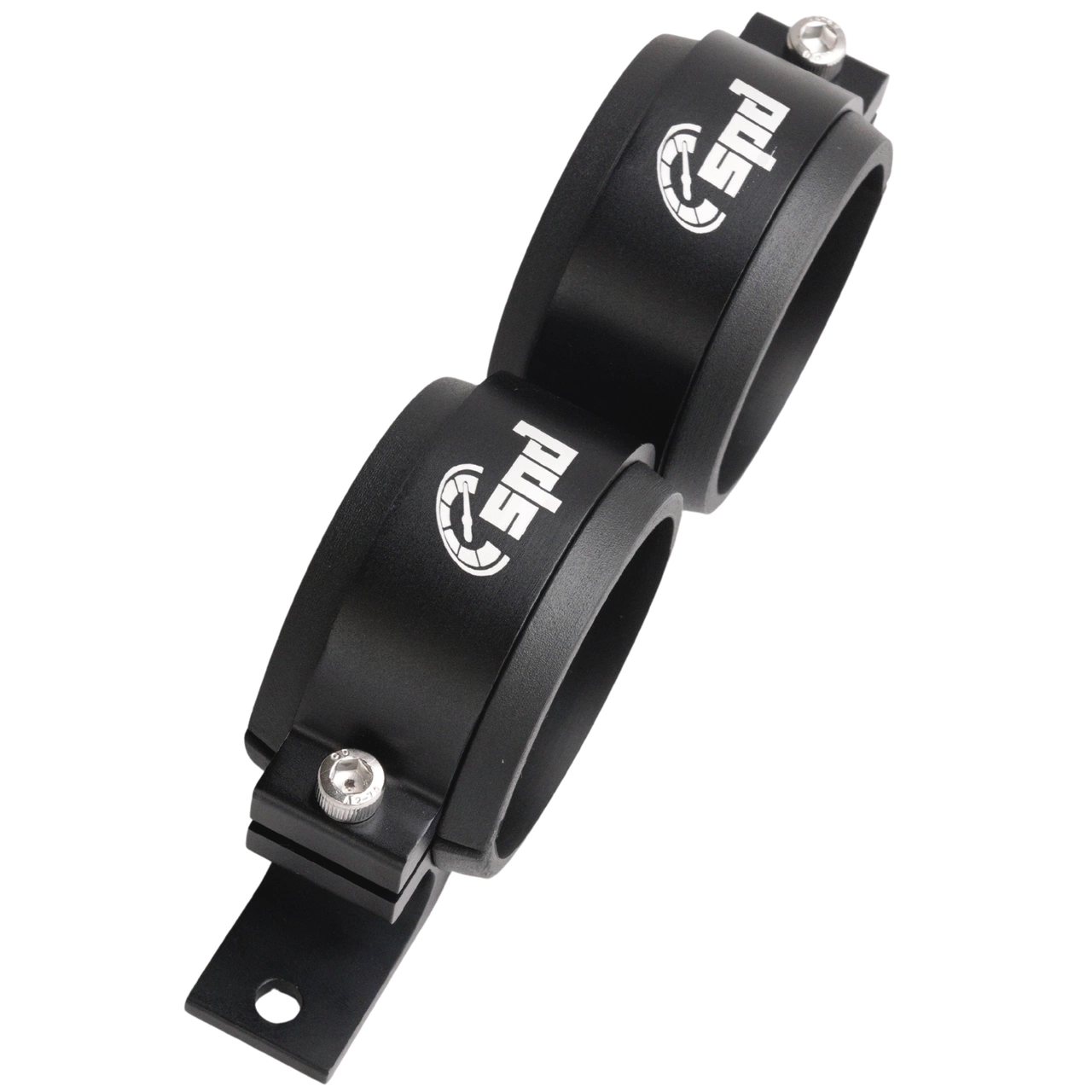 SPD-double-fuel-pump-mount-60mm-black SPD double fuel pump mount 60mm black - Image 1