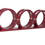 SPD billet triple bracket 60mm red