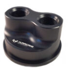 Oil filter relocator