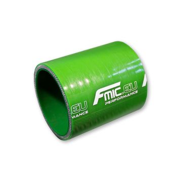 Straight silicone hose 68mm - Green, 5cm