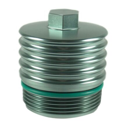 Aluminum oil filter housing for BMW B48 engine