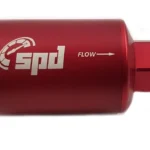 SPD compact fuel filter 10 micron (E85, red)