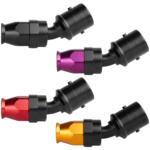 AN10 30° PTFE Quick-Connect hose end