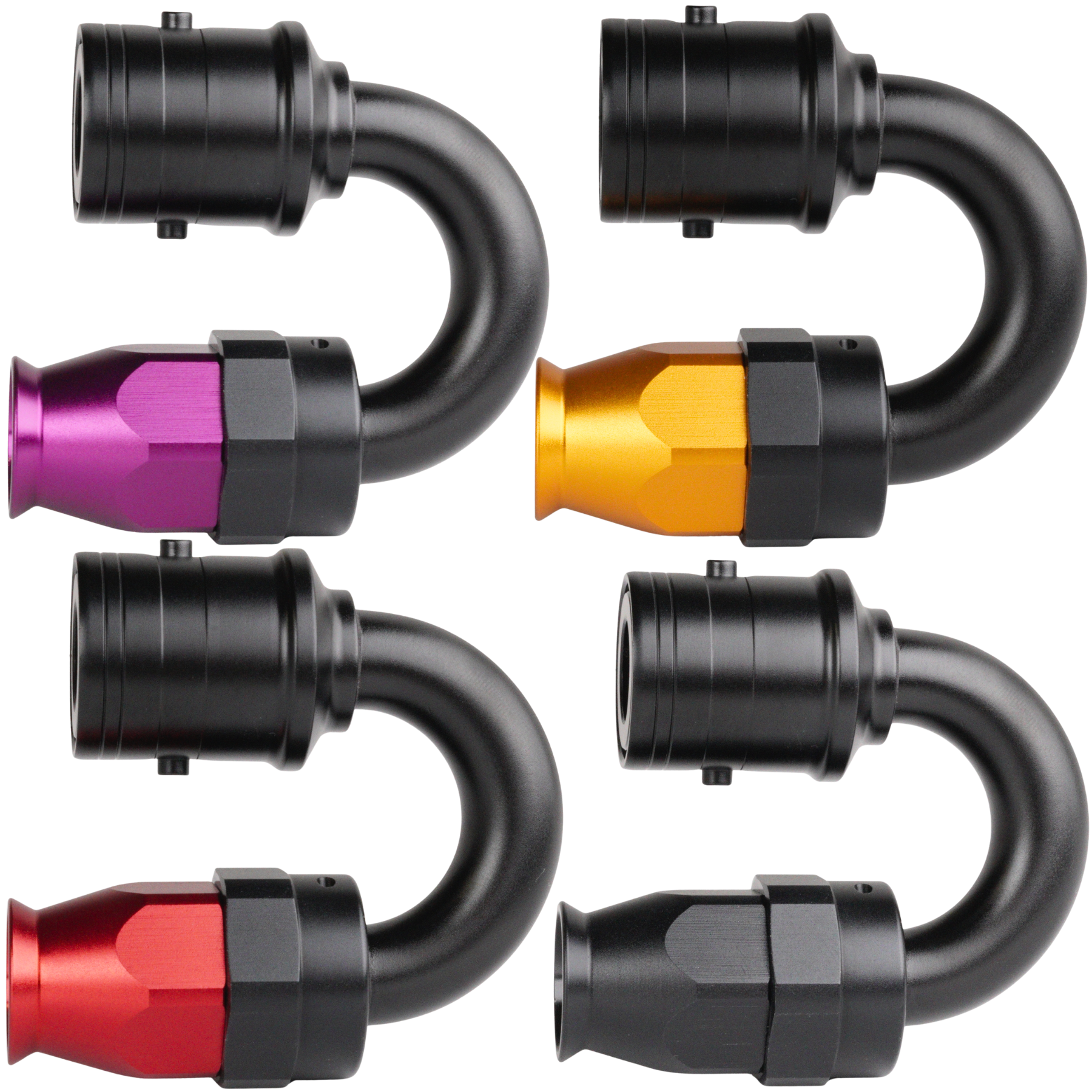 Quick-Connect-hose-end_007 AN10 180° PTFE Quick-Connect hose end - Image 1