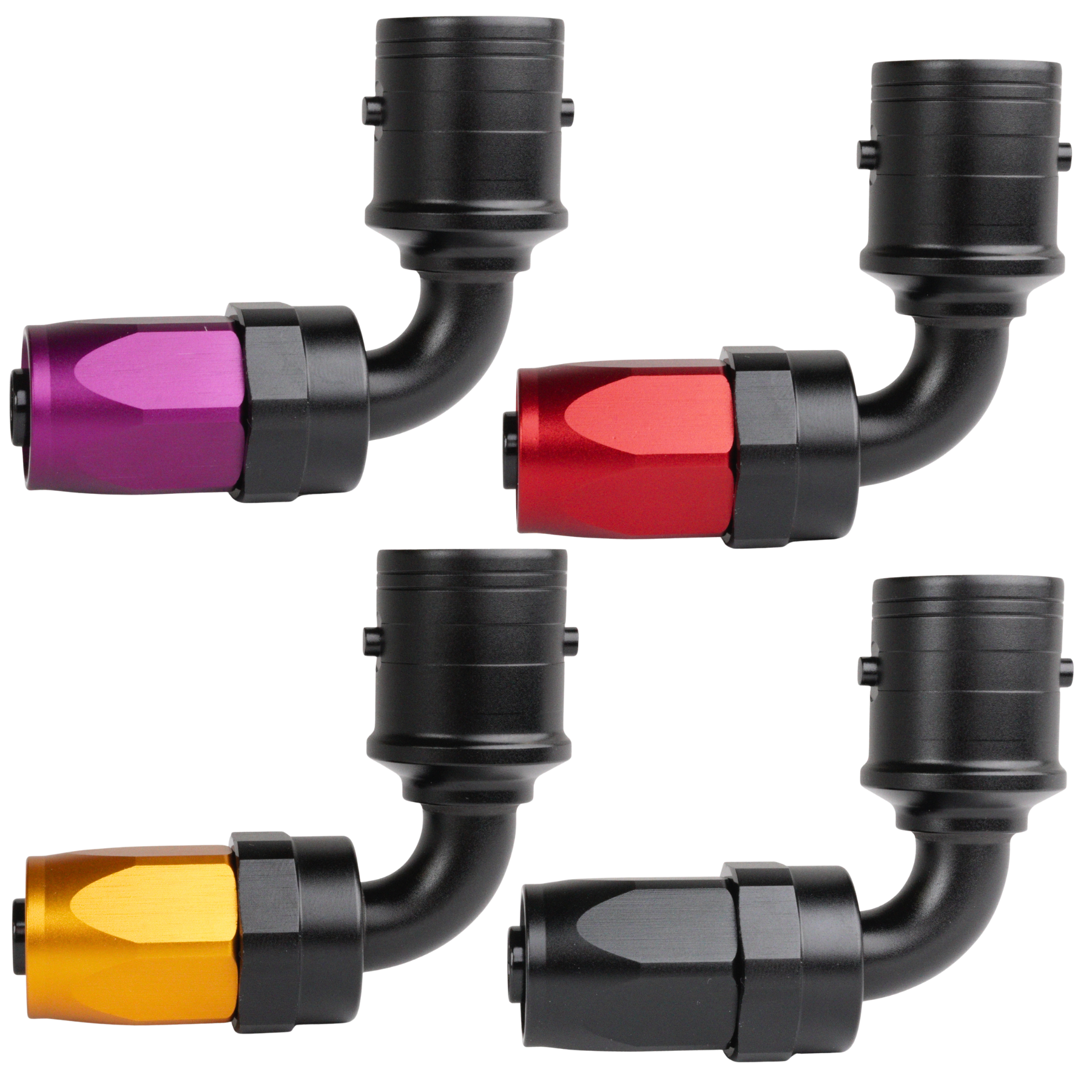 Quick-Connect-hose-end_all_colors_002 AN12 90° Quick-Connect voolikuliide - Image 1