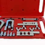 Pipe flaring tool for aluminum fuel pipes AN4-AN10