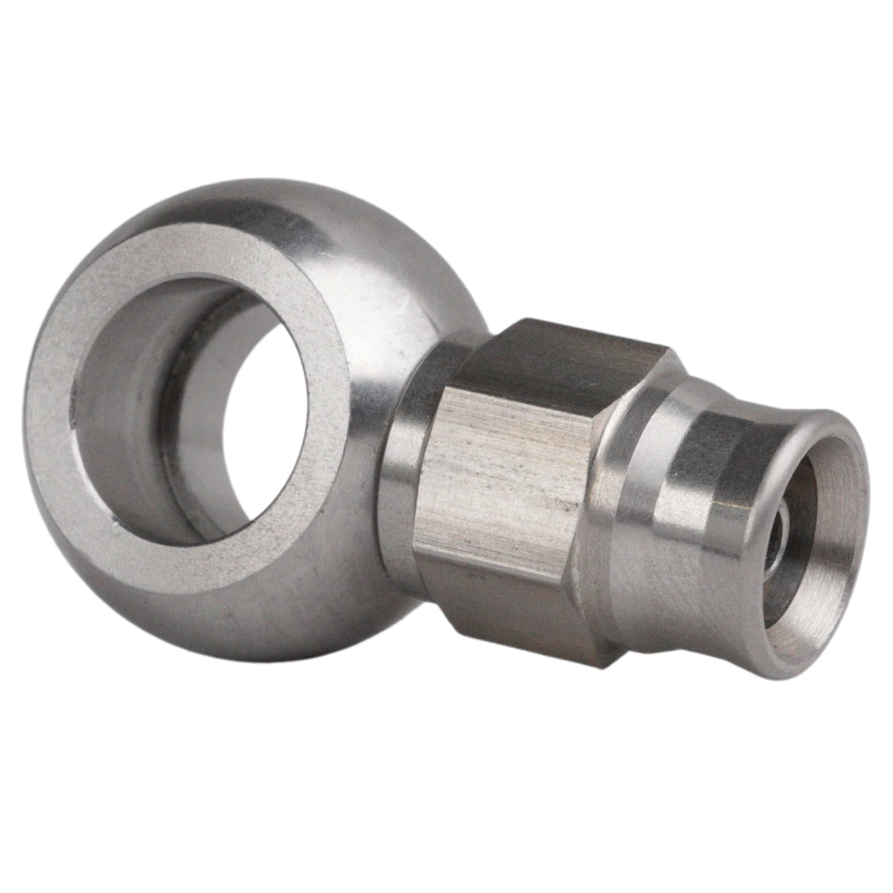 Banjo-10mm-Brake-fitting-for-AN3-hose-Stainless-Steel Банжо 10 мм тормозное соединение для шланга AN3 из нержавеющей стали — изображение 1