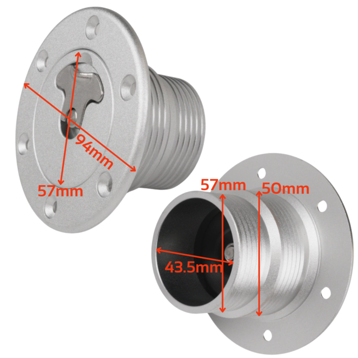 Hurricane fuel filler 50/57 mm - Image 3