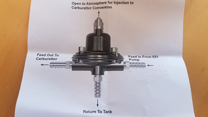 Malpassi EFI to Carburettor Fuel Pressure Regulator - Image 3