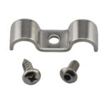 SPD из нержавеющей стали "хромированная" двойная P-скоба 7,93 мм