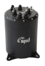 SPD catch tank for in-tank fuel pumps